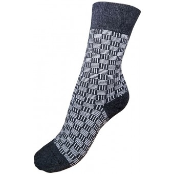 Носки теплые мужские    27 размер          серые   Grand Line