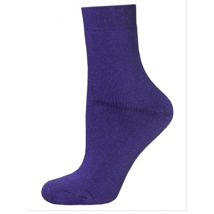 Носки теплые женские 23 размер синие Брестские