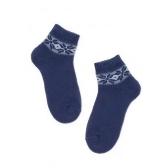 Носки теплые женские    23 размер          Темно-синий   Брестские  
