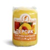 Свеча пеньковая персик