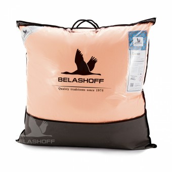 Подушка     для сна 70х70   из тика      пух    BELASHOFF