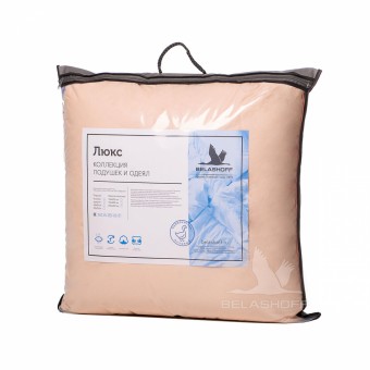 Подушка     для сна 70х70   из тика      пух    BELASHOFF