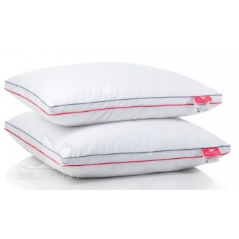 Подушка     для сна 50х70   из тика      силиконизированное волокно белая   BELASHOFF