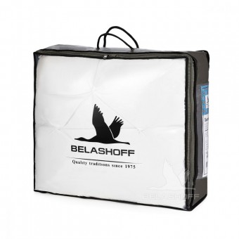Одеяло      140х205  1,5 спальное из тика  450 г/м2    пух    BELASHOFF