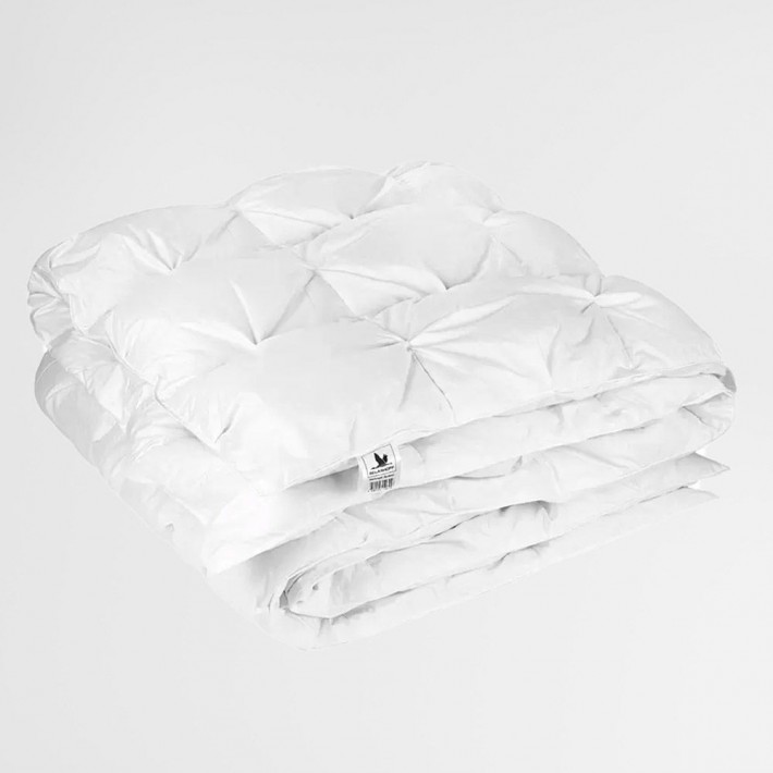 Одеяло 172х205 двуспальное из тика 450 г/м2 пух BELASHOFF
