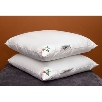 Подушка     для сна 68х68   из тика      пухоперовая смесь белая   NatureS