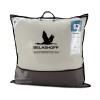 Подушка для сна 68х68 из сатина пух серая BELASHOFF