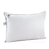 Подушка для сна 50х70 из сатина пух белая BELASHOFF