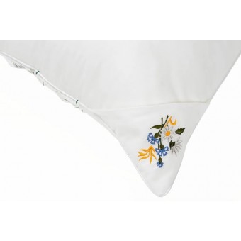 Подушка     для сна 50х70   из сатина      бамбук    NatureS