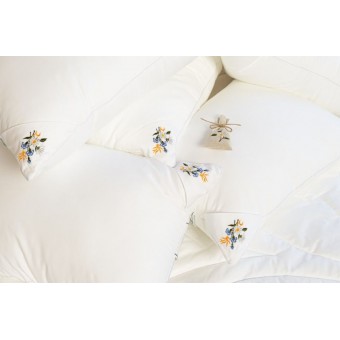 Подушка     для сна 50х70   из сатина      бамбук    NatureS