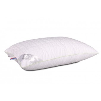 Подушка     для сна 50х70   из сатина-жаккард      бамбук, Искусственный лебяжий пух    AlViTek