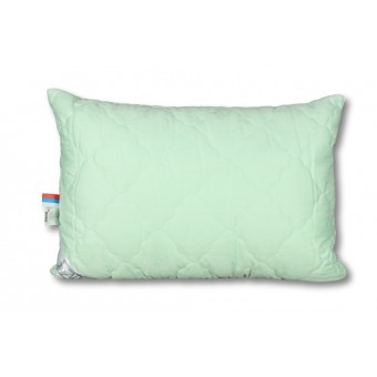 Подушка     для сна 50х70   из сатина-жаккард      бамбук, Искусственный лебяжий пух    AlViTek