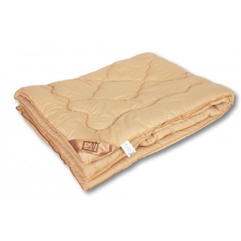 Одеяло      140х205  1,5 спальное из микрофибры  300 г/м2    шерсть верблюжья, силиконизированное волокно    AlViTek