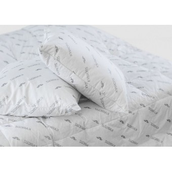 Подушка     для сна 70х70   из тика      пух белая   KARIGUZ