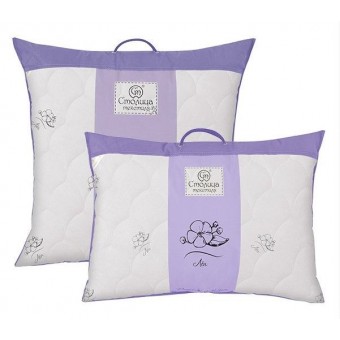 Подушка      50х70   из поплина      льняное волокно    Столица текстиля  