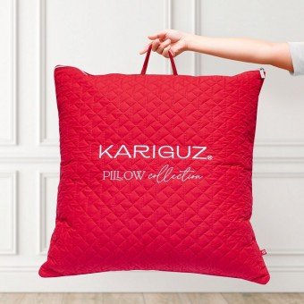 Подушка     для сна 70х70   из батиста      эвкалиптовое волокно, силиконизированное волокно    KARIGUZ