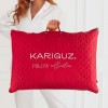 Подушка для сна 70х70 силиконизированное волокно серая KARIGUZ