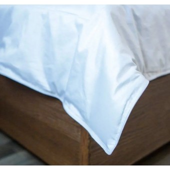 Одеяло     для сна 200х220  евро из сатина  150 г/м2    шелк, силиконизированное волокно    NatureS