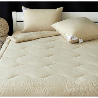 Одеяло     для сна 140х205  1,5 спальное из тика  300 г/м2    шерсть верблюжья, силиконизированное волокно    World of Belashoff