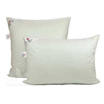 Подушка     для сна 50х70   из перкаля      эвкалиптовое волокно, силиконизированное волокно зеленая   World of Belashoff