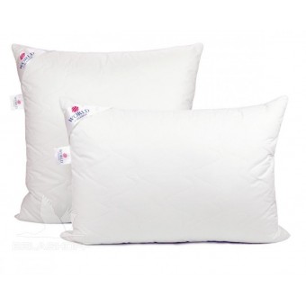 Подушка     для сна 68х68   из сатина      Хлопок, силиконизированное волокно белая   World of Belashoff