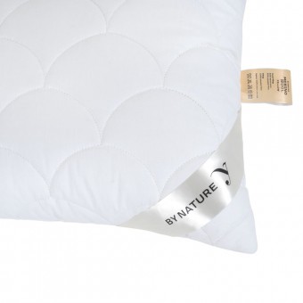 Подушка     для сна 70х70   из перкаля      FlexSoft Huvis, полиэстер, шерсть овечья белая   MOYЁ HOME