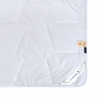 Одеяло     для сна 172х205  двуспальное из перкаля  300 г/м2    шерсть овечья, силиконизированное волокно    MOYЁ HOME  