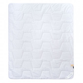 Одеяло     для сна 172х205  двуспальное из перкаля  300 г/м2    шерсть овечья, силиконизированное волокно    MOYЁ HOME  