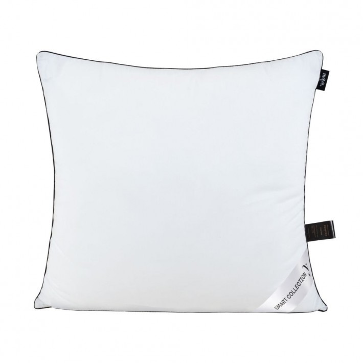 Подушка для сна 70х70 из батиста FlexSoft Huvis, полиэстер белая MOYЁ HOME