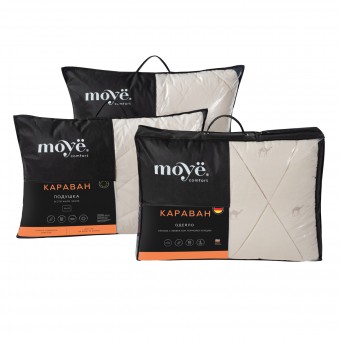 Подушка     для сна 70х70   из микрофибры      шерсть верблюжья, силиконизированное волокно бежевая   MOYЁ HOME