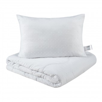 Одеяло     для сна 172х205  двуспальное из микрофибры  300 г/м2    силиконизированное волокно    MOYЁ HOME