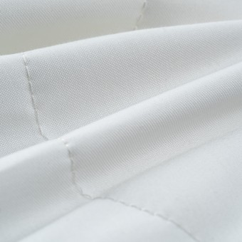 Подушка     для сна 50х70   из поликоттона      шелк, силиконизированное волокно белая   MOYЁ HOME