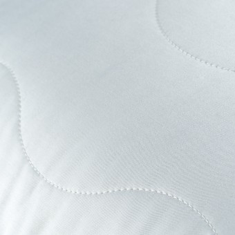 Подушка     для сна 50х70   из поликоттона      шелк, силиконизированное волокно белая   MOYЁ HOME