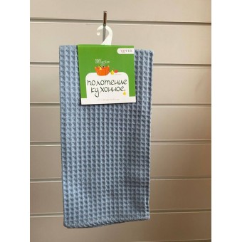 Полотенце         вафельное       Серый   Вологодский Текстильный Комбинат