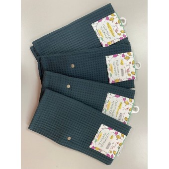 Полотенце         вафельное       Зеленый   Вологодский Текстильный Комбинат