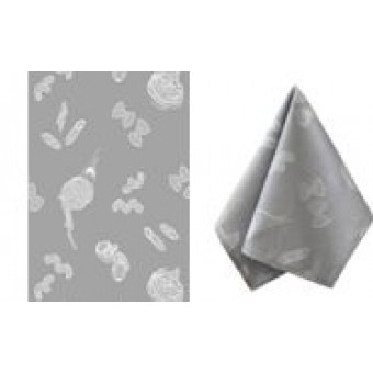 Полотенце         из жаккарда       Серый   Вологодский Текстильный Комбинат