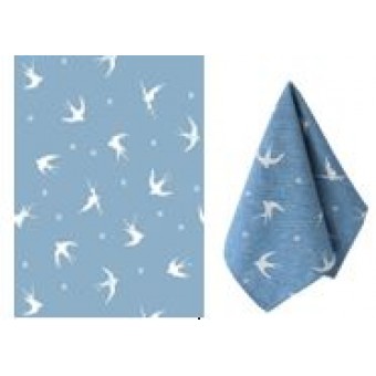 Полотенце         из жаккарда       Синий   Вологодский Текстильный Комбинат