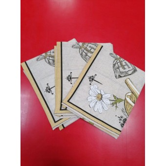 Полотенце         из полульна       Желтый   Василиса