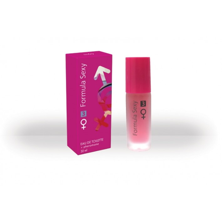 Туалетная вода с феромонами Formula Sexy №3 жен. 30 ml