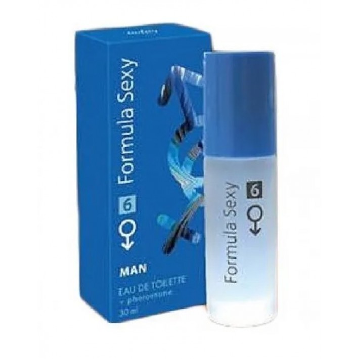 Туалетная вода с феромонами Formula Sexy №6 -30 мл for men