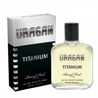 Туалетная вода Uragan Titanium -100ml for men