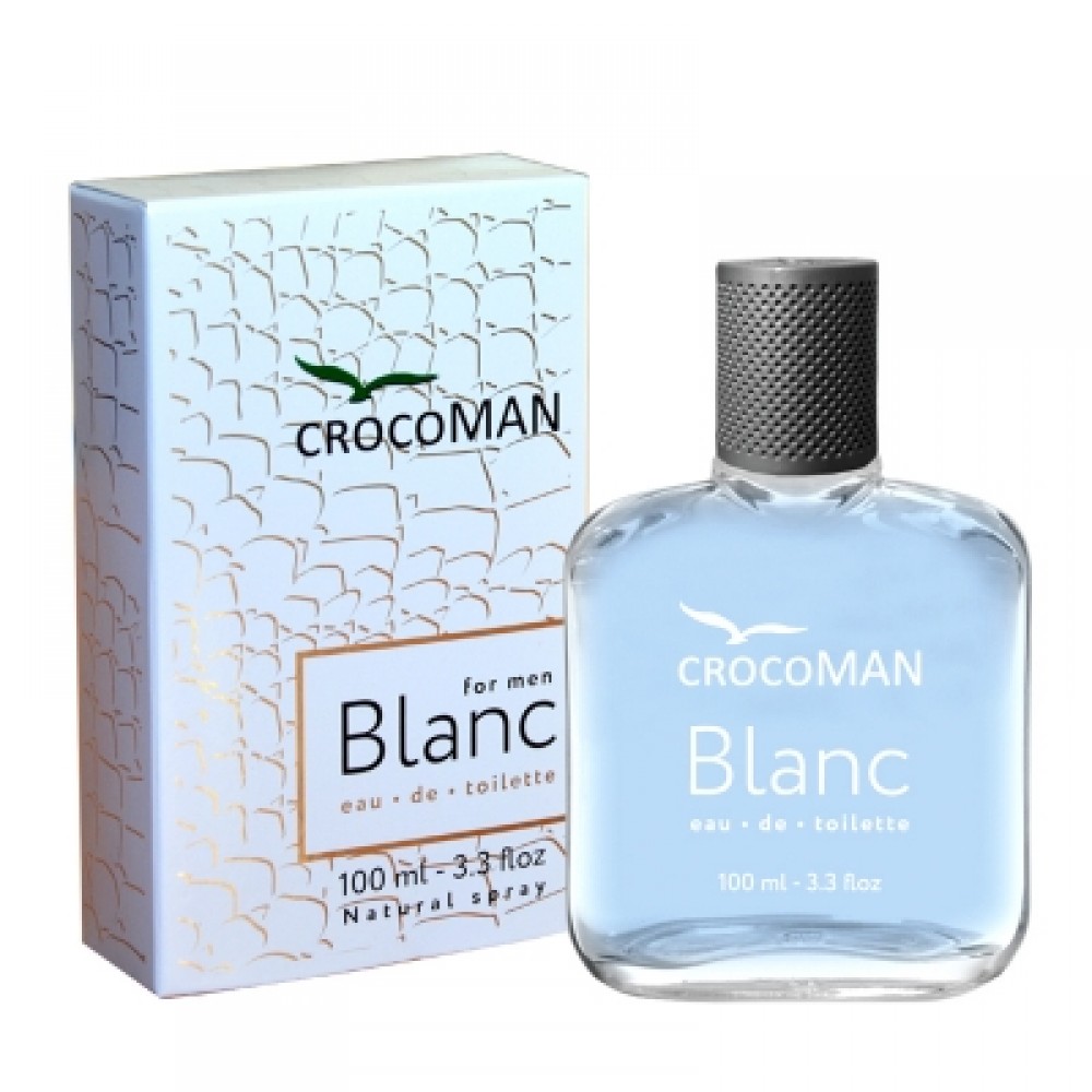 Туалетная вода CrocoMAN Blanc -100ml for men (593688) в 