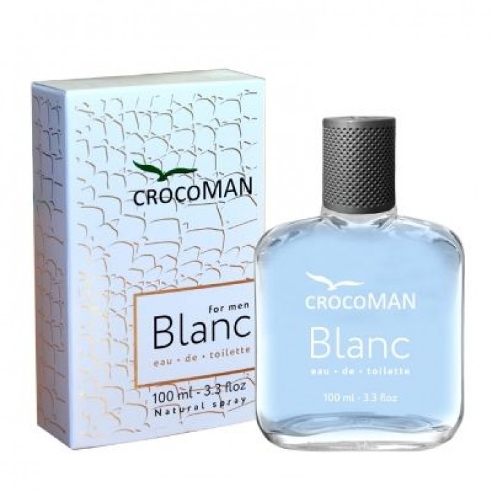 Туалетная вода CrocoMAN Blanc -100ml for men