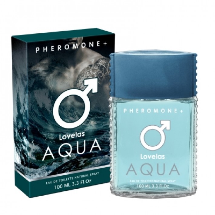 Туалетная вода с феромонами Lovelas Aqua -100ml for men