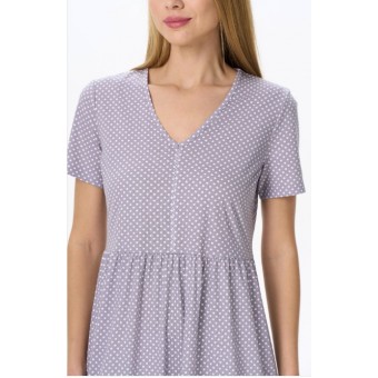 Платье  женское       трикотажное     с коротким рукавом  розовое     