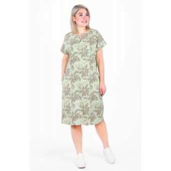 Туника  женская       из кулирки     с коротким рукавом  в ассортименте  В ассортименте   