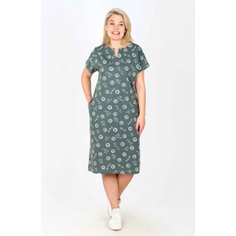 Туника  женская       из кулирки     с коротким рукавом  в ассортименте  В ассортименте   