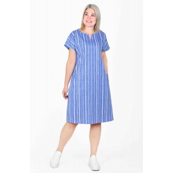 Туника  женская       из кулирки     с коротким рукавом  в ассортименте  В ассортименте