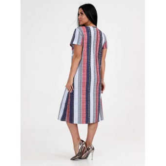 Туника  женская       из кулирки     с коротким рукавом