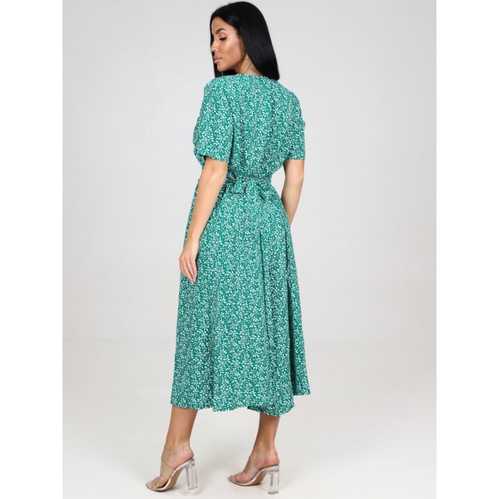 Платье женское Штапель с коротким рукавом